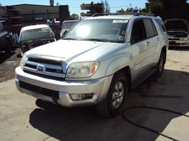 2004 TOYOTA 4RUNNER SR5 MODEL 4.7L V8 AT 2WD COLOR SILVER STK Z13436