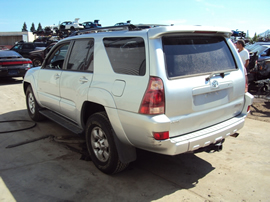 2004 TOYOTA 4RUNNER SR5 MODEL 4.7L V8 AT 2WD COLOR SILVER STK Z13436
