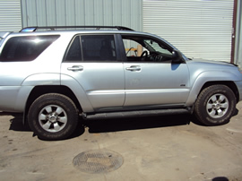 2004 TOYOTA 4RUNNER SR5 MODEL 4.7L V8 AT 2WD COLOR SILVER STK Z13436
