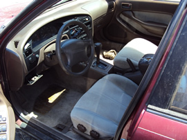 1995 TOYOTA CAMRY 4 DOOR SEDAN LE MODEL 2.2L AT FWD COLOR RED STK Z13436