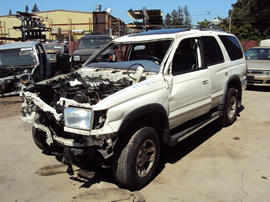 1999 TOYOTA 4RUNNER SUV SR5 MODEL 3.4L V6 AT 2WD COLOR WHITE STK Z13437