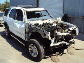 1999 TOYOTA 4RUNNER SUV SR5 MODEL 3.4L V6 AT 2WD COLOR WHITE STK Z13437