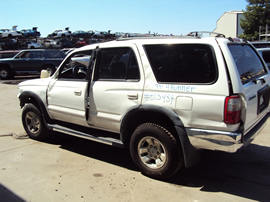 1999 TOYOTA 4RUNNER SUV SR5 MODEL 3.4L V6 AT 2WD COLOR WHITE STK Z13437