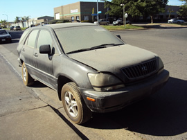 1999 LEXUS RX300 SUV 3.0L V6 AT AWD COLOR BLACK STK Z13438