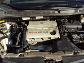 2004 TOYOTA SIENNA VAN LE MODEL 3.3L V6 AT FWD COLOR GOLD STK Z13439