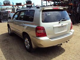 2001 TOYOTA HIGHLANDER LIMITED MODEL 3.0L V6 AT AWD COLOR GOLD Z14682
