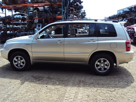 2001 TOYOTA HIGHLANDER LIMITED MODEL 3.0L V6 AT AWD COLOR GOLD Z14682