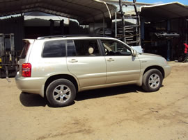 2001 TOYOTA HIGHLANDER LIMITED MODEL 3.0L V6 AT AWD COLOR GOLD Z14682