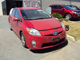 2011 TOYOTA PRIUS 4 DOOR HYBRID 1.8L AT FWD COLOR RED Z14686
