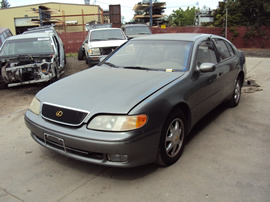 1993 LEXUS GS300 MODEL 4 DOOR SEDAN 3.0L AT 2WD COLOR SILVER STK Z13440