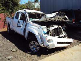 2005 TOYOTA TACOMA 4 DOOR EXTENDED CAB SHORT BED  PRE-RUNNER 4.0L AT 2WD COLOR WHITE STK Z13441