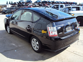 2004 TOYOTA PRIUS HATCHBACK 4 DOOR 1.5L AT HYBRID COLOR BLACK Z13443