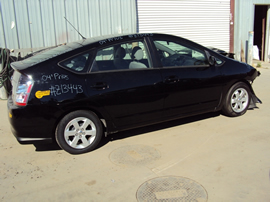 2004 TOYOTA PRIUS HATCHBACK 4 DOOR 1.5L AT HYBRID COLOR BLACK Z13443
