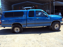 1996 TOYOTA T100 PICK UP XTRA CAB SR5 MODEL 3.4L V6 AT 4X4 COLOR BLUE STK Z13446