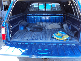 1996 TOYOTA T100 PICK UP XTRA CAB SR5 MODEL 3.4L V6 AT 4X4 COLOR BLUE STK Z13446