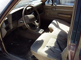 1987 TOYOTA PICK UP TRUCK XTRA CAB SR5 MODEL 2.4L EFI AT 2WD COLOR BROWN Z14697