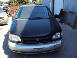 1999 TOYOTA SIENNA XLE MODEL 3.0L V6 AT FWD COLOR BLACK STK Z13448