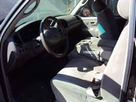 2002 TOYOTA TUNDRA WITH ACCESS CAB SR5 MODEL TRD OPTION 4.7L V8 AT 2WD COLOR BLACK  STK Z13451