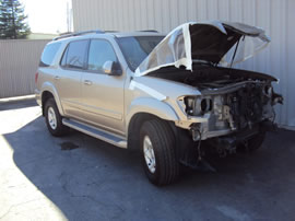 2001 TOYOTA SEQUOIA SR5 MODEL 4.7L V8 AT 4WD COLOR GOLD STK Z13452