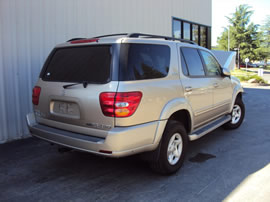 2001 TOYOTA SEQUOIA SR5 MODEL 4.7L V8 AT 4WD COLOR GOLD STK Z13452