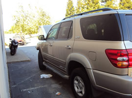 2001 TOYOTA SEQUOIA SR5 MODEL 4.7L V8 AT 4WD COLOR GOLD STK Z13452