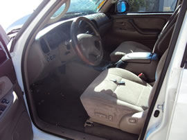 2002 TOYOTA SEQUOIA SUV SR5 MODEL 4.7L V8 AT 2WD COLOR WHITE Z13454