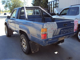 1987 TOYOTA PICK UP TRUCK SR5 MODEL REGULAR CAB 2.4L EFI MT 4X4 COLOR BLUE Z13458