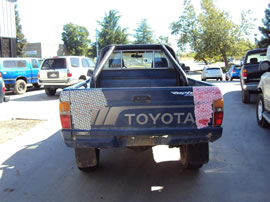 1987 TOYOTA PICK UP TRUCK SR5 MODEL REGULAR CAB 2.4L EFI MT 4X4 COLOR BLUE Z13458