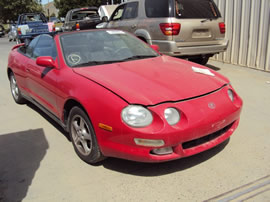 1998 TOYOTA CELICA 2 DOOR CONVERTIBLE GT MODEL 2.2L AT FWD COLOR RED Z13460