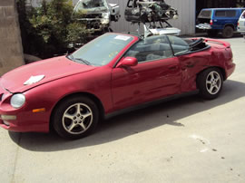 1998 TOYOTA CELICA 2 DOOR CONVERTIBLE GT MODEL 2.2L AT FWD COLOR RED Z13460