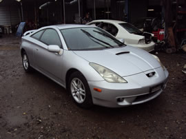 2000 TOYOTA CELICA GT MODEL 1.8L AT COLOR SILVER STK Z13464