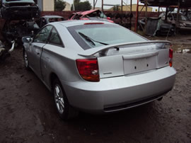 2000 TOYOTA CELICA GT MODEL 1.8L AT COLOR SILVER STK Z13464