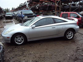 2000 TOYOTA CELICA GT MODEL 1.8L AT COLOR SILVER STK Z13464