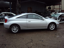 2000 TOYOTA CELICA GT MODEL 1.8L AT COLOR SILVER STK Z13464