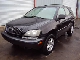 2000 LEXUS RX 300 SUV 3.0L V6  AT AWD  COLOR BLACK STK Z13463