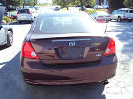 2006 SCION TC 2 DOOR CPE STD MODEL  2.4L AT FWD COLOR MAROON  Z14707