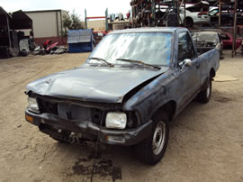 1991 TOYOTA PICK UP TRUCK STD MODEL REGULAR CAB SHORT BED 2.4L EFI MT 2WD COLOR GRAY Z14711