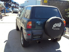 1996 TOYOTA RAV4 2 DOOR SUV 2.0L MT AWD COLOR GREEN  Z13471