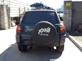 1996 TOYOTA RAV4 2 DOOR SUV 2.0L MT AWD COLOR GREEN  Z13471