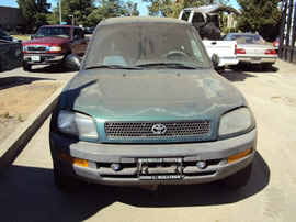 1996 TOYOTA RAV4 2 DOOR SUV 2.0L MT AWD COLOR GREEN  Z13471