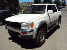 1996 TOYOTA 4RUNNER LIMITED MODEL SUV 3.4L V6 AT 4X4 COLOR WHITE Z13474