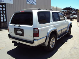 1996 TOYOTA 4RUNNER LIMITED MODEL SUV 3.4L V6 AT 4X4 COLOR WHITE Z13474