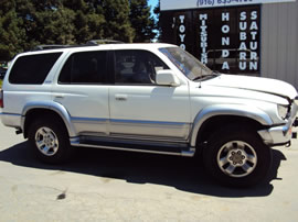 1996 TOYOTA 4RUNNER LIMITED MODEL SUV 3.4L V6 AT 4X4 COLOR WHITE Z13474