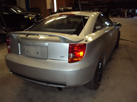 2002 TOYOTA CELICA 2 DOOR CPE GT MODEL 1.8L AT 2WD COLOR SILVER Z13477