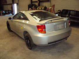 2002 TOYOTA CELICA 2 DOOR CPE GT MODEL 1.8L AT 2WD COLOR SILVER Z13477