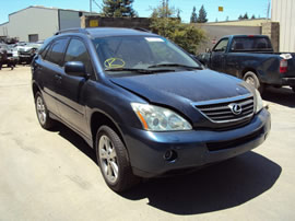 2006 LEXUS RX400 HYBRID MODEL 3.3L V6 AT AWD COLOR BLUE Z13479
