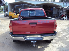 2006 TOYOTA TACOMA PRE-RUNNER SR5 MODEL DOUBLE CAB 4.0L V6 AT 2WD COLOR RED Z14718