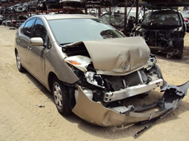 2004 TOYOTA PRIUS HYBRID 4 DOOR HATCHBACK 1.5L AT FWD COLOR GOLD Z14719