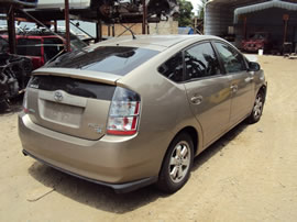 2004 TOYOTA PRIUS HYBRID 4 DOOR HATCHBACK 1.5L AT FWD COLOR GOLD Z14719