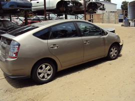 2004 TOYOTA PRIUS HYBRID 4 DOOR HATCHBACK 1.5L AT FWD COLOR GOLD Z14719